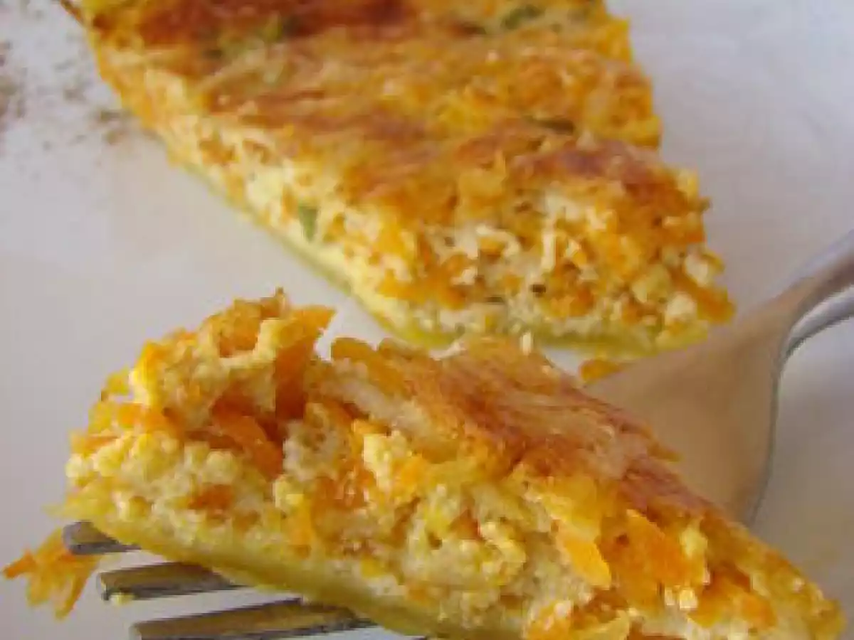 Tarte à la carotte... parfum anis cumin!