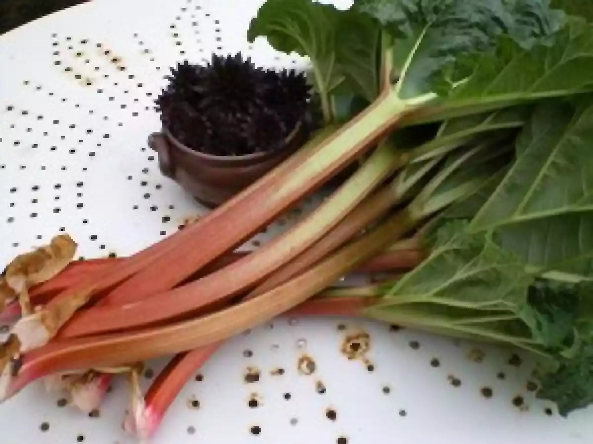 Tarte à la Rhubarbe à la semoule - photo 2