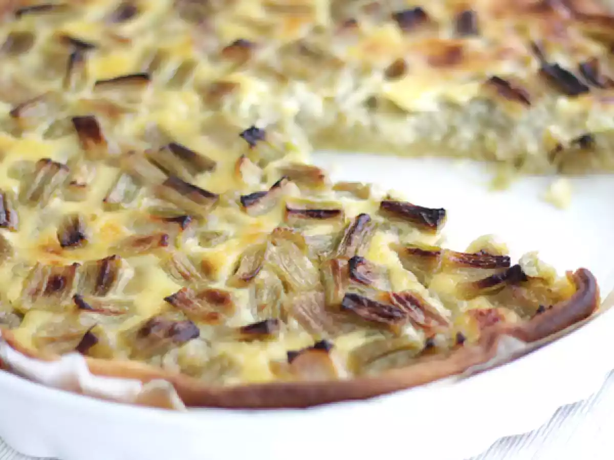 Tarte à la rhubarbe facile - photo 2