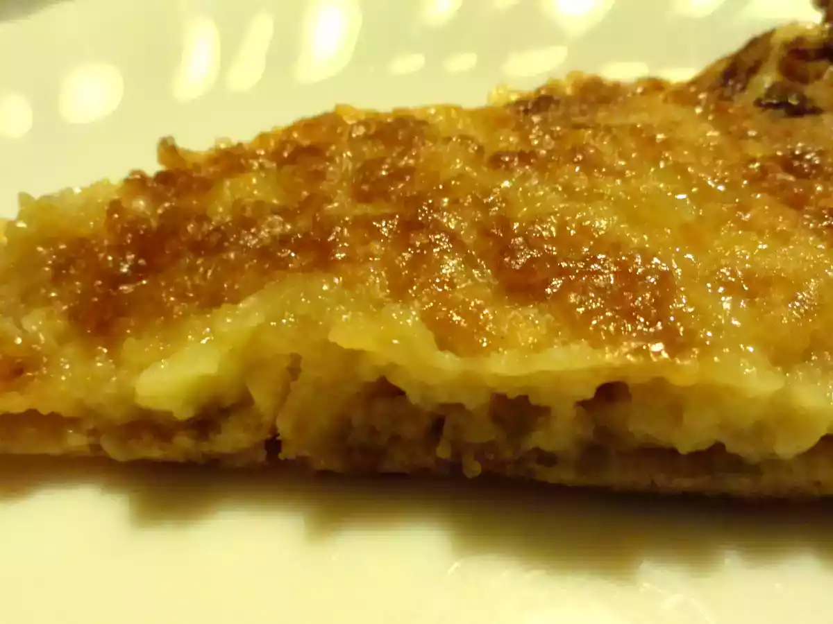 Tarte au sucre sans pâte