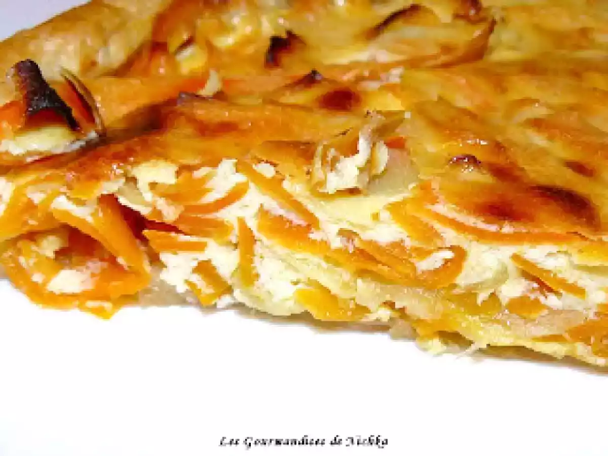 Tarte aux carottes, ricotta et au sirop d'érable - photo 2