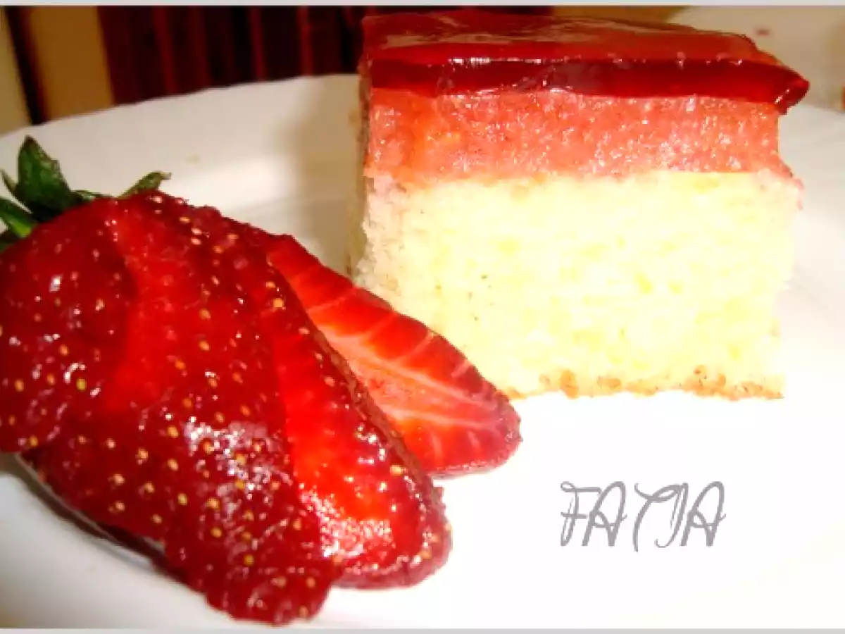 Tarte aux fraises et sa gelée miroir - photo 4