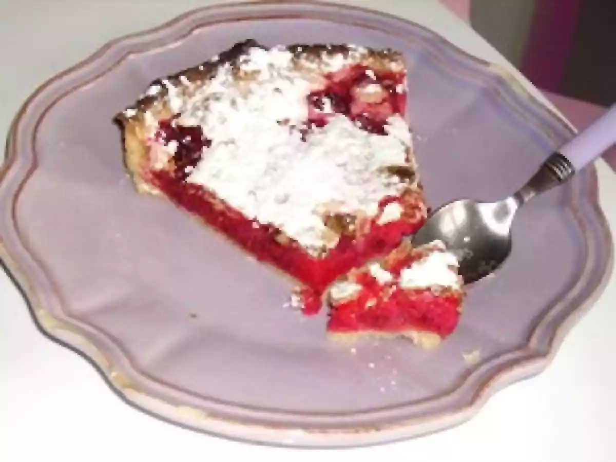 TARTE AUX FRAMBOISES MACARON