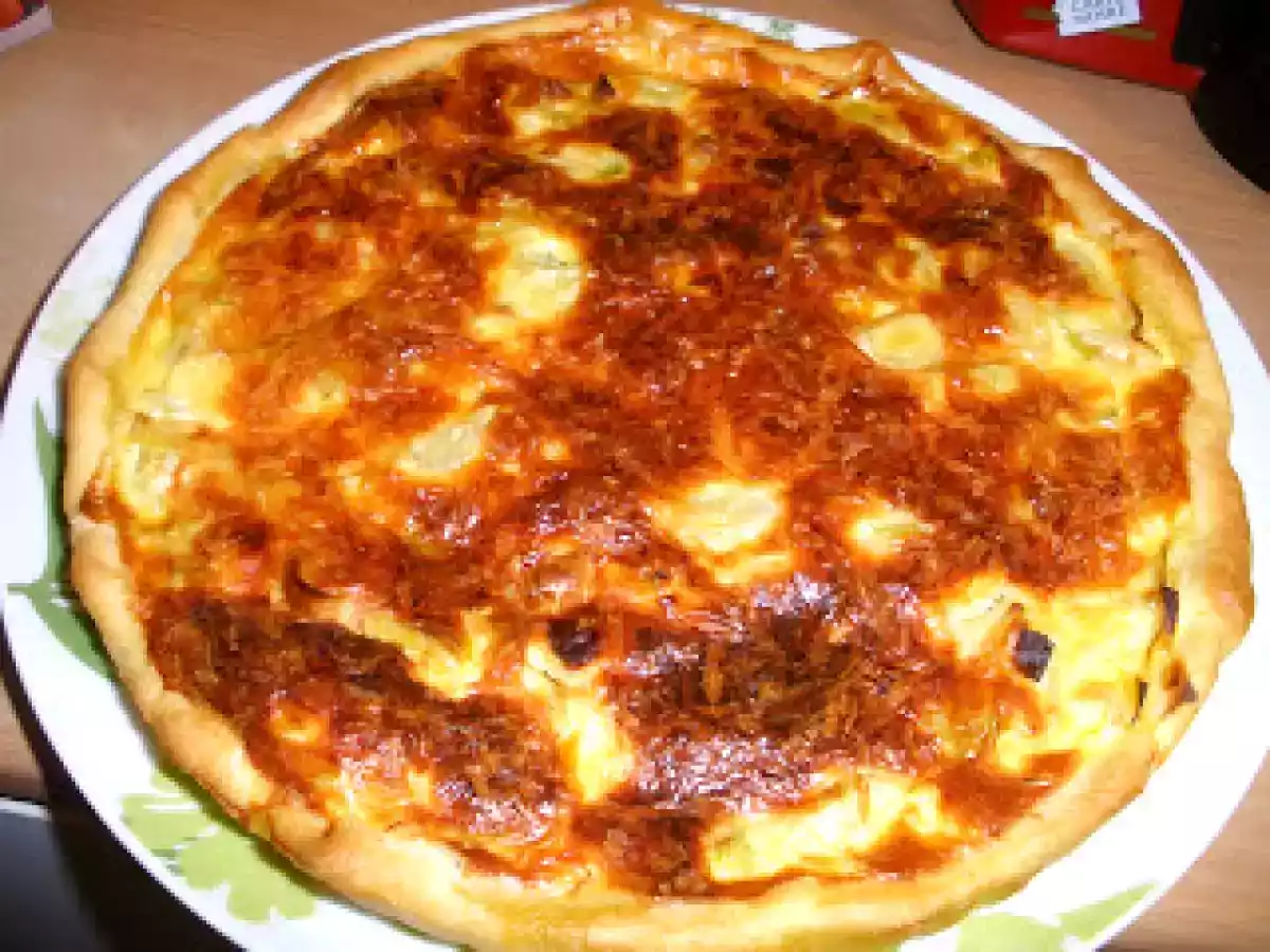 Tarte aux poireaux et tarte normande pour le salon du blog culinaire