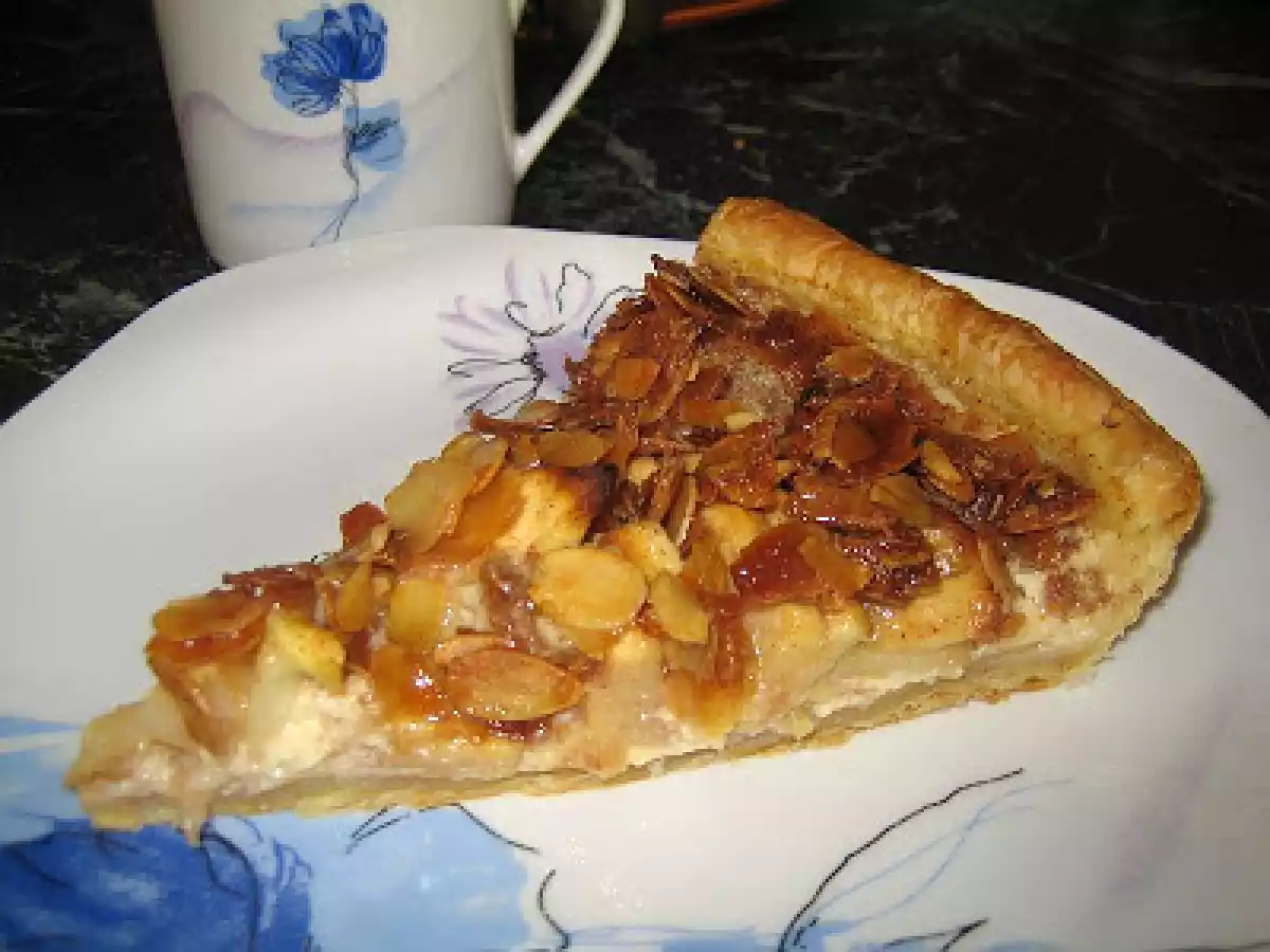 Tarte aux pommes croustillante à la crème de cannelle!!!! - photo 2