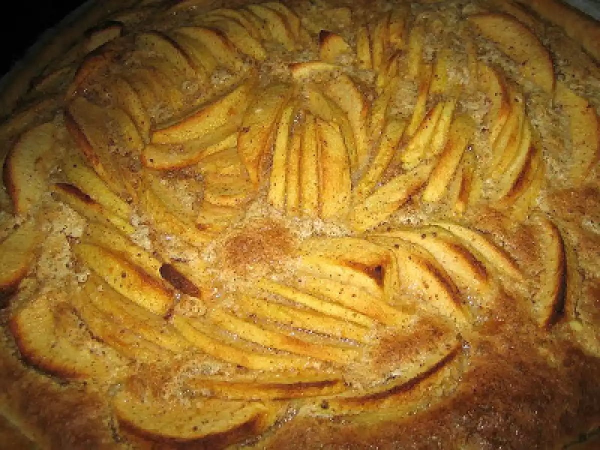 Tarte aux pommes croustillante à la crème de cannelle!!!! - photo 4