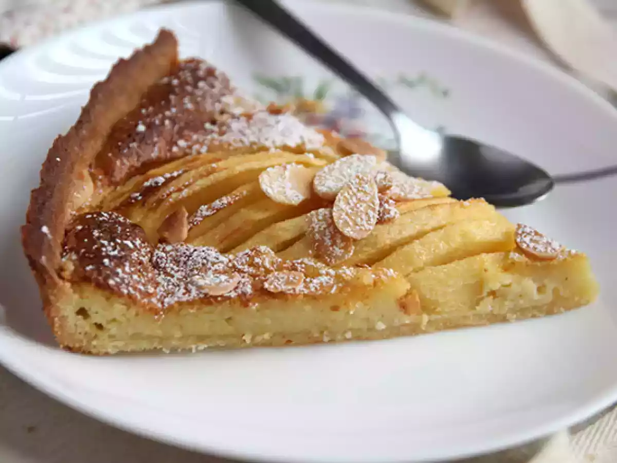 Tarte Normande pommes et amandes - photo 4