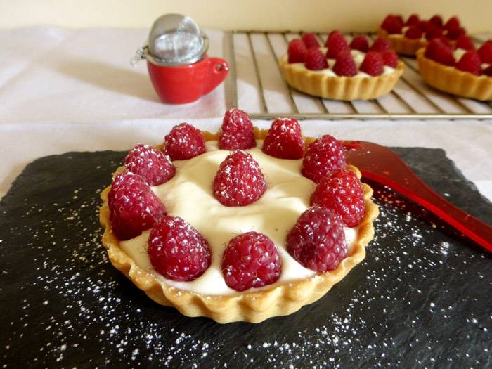 Tartelettes Framboises Et Chocolat, Recette Ptitchef