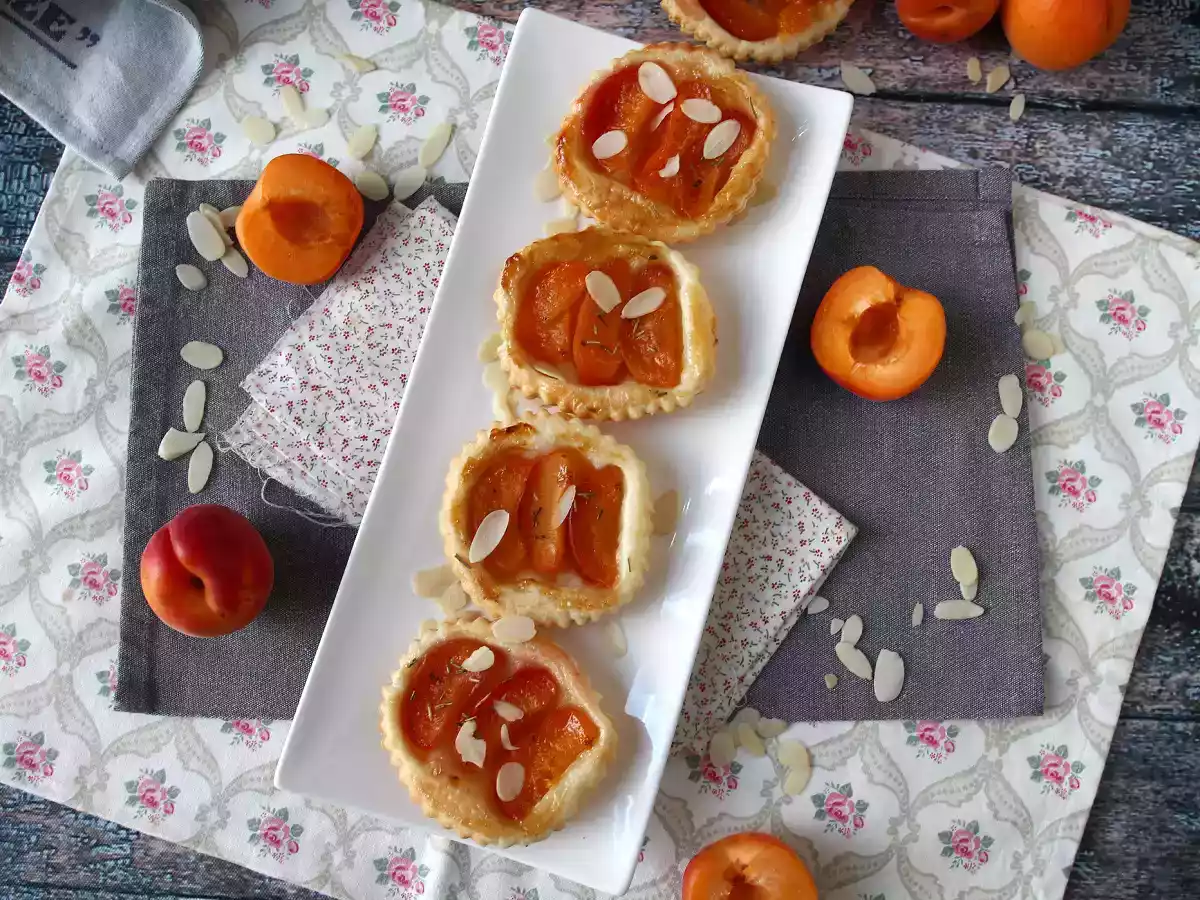 Tartelettes tatin aux abricots, le dessert rapide lorsqu'on a des invités! - photo 5