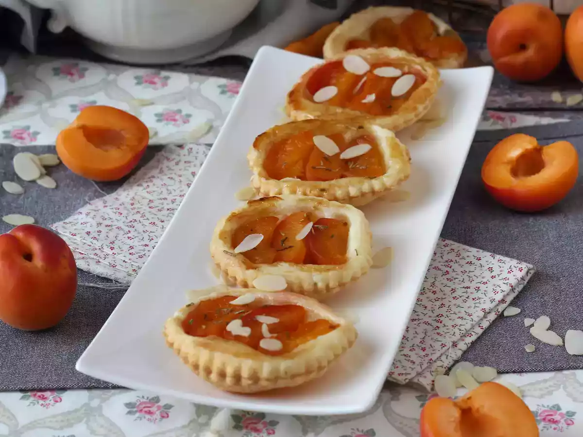 Tartelettes tatin aux abricots, le dessert rapide lorsqu'on a des invités! - photo 3