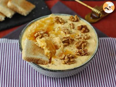 Tartinade crémeuse au potiron et à la feta