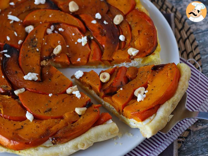 Tatin de potimarron au fromage de chèvre et au miel - photo 4