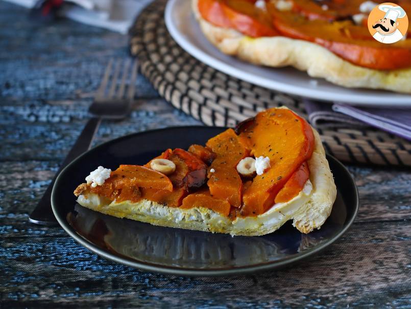 Tatin de potimarron au fromage de chèvre et au miel - photo 3