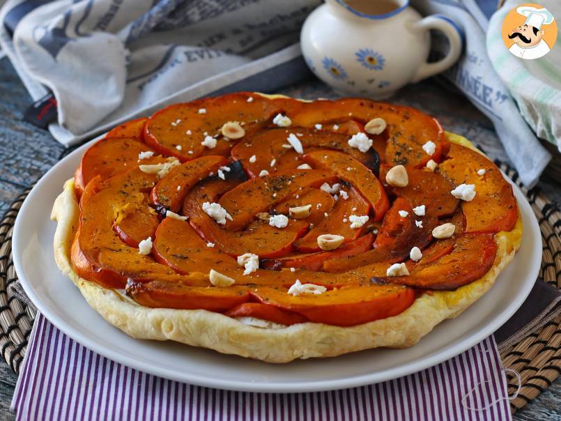 Tatin de potimarron au fromage de chèvre et au miel - photo 5