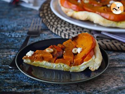 Tatin de potimarron au fromage de chèvre et au miel - photo 3