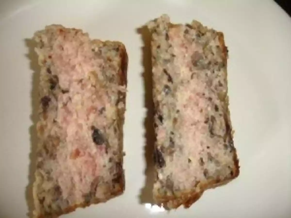 Terrine jambon champignon