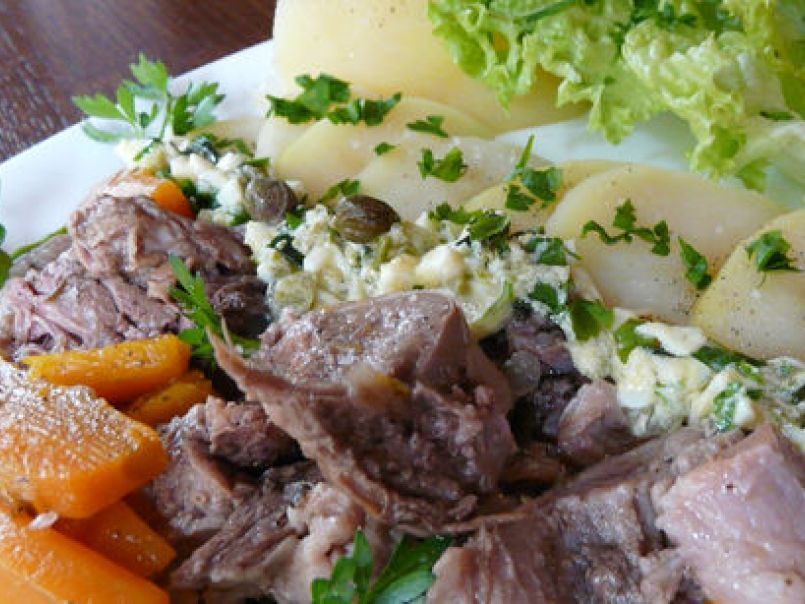 Tete De Veau Sauce Ravigote Recette Ptitchef