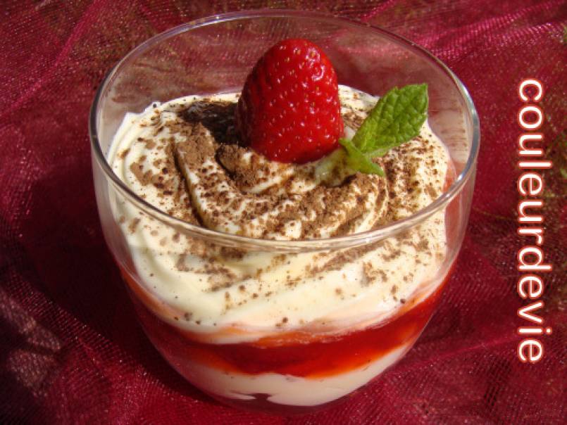 Tiramisu aux fraises à la fleur d'oranger, Recette Ptitchef