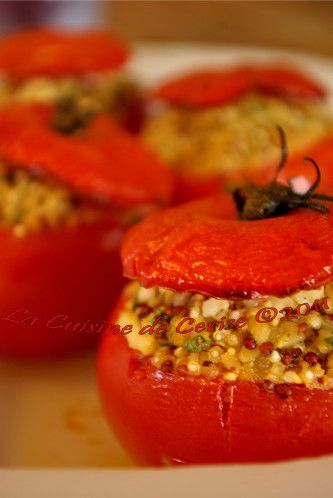 Tomates Farcies Au Quinoa Recette Ptitchef