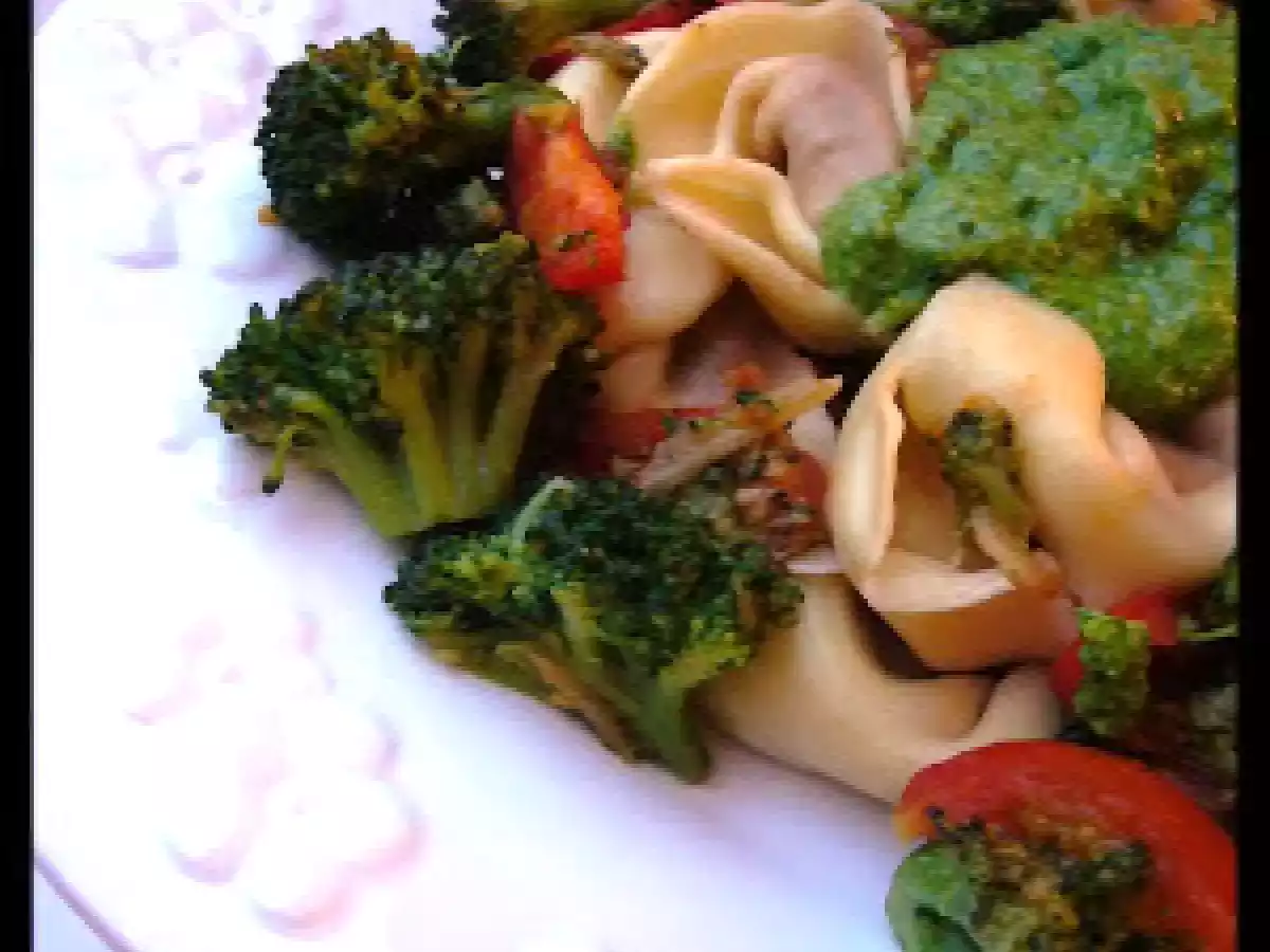 Tortellini au pesto d'ail des ours - Clairechen jardinière - photo 2