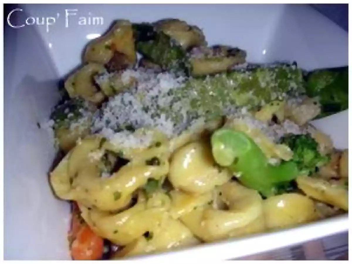 Tortellini aux légumes ...