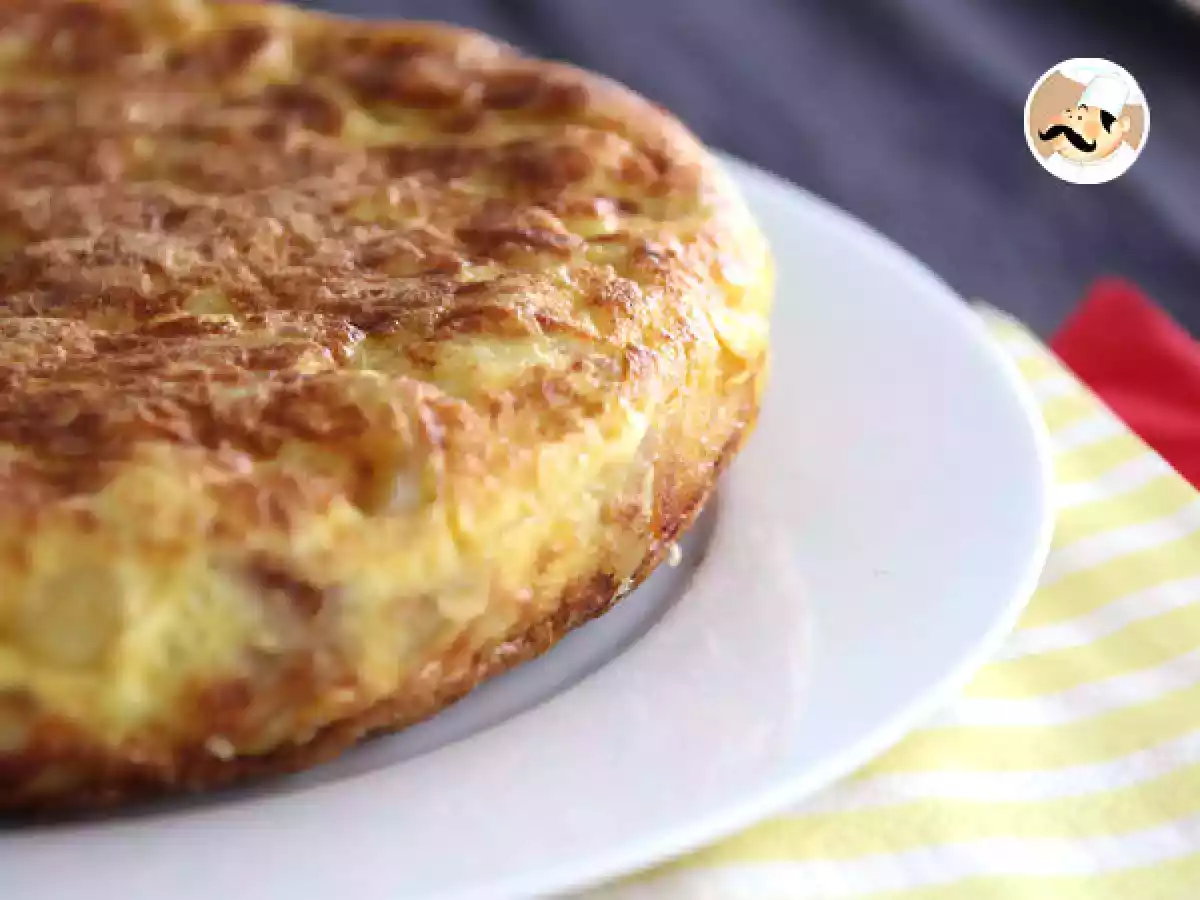 Tortilla espagnole pommes de terre et oignons - photo 2