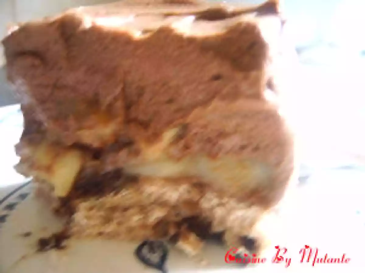 Tourelle fin de brioche et mousse au chocolat-caramel - photo 3