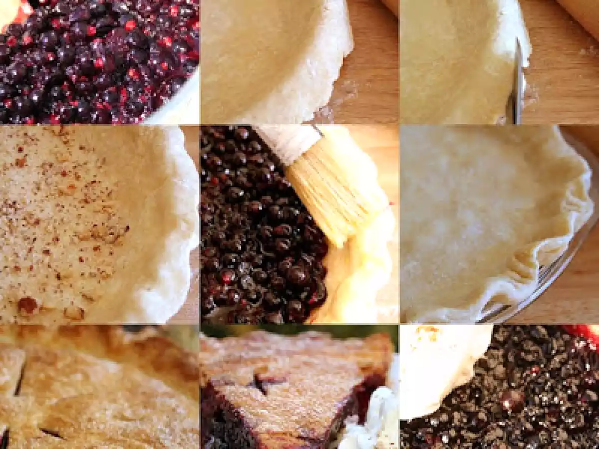 Tourte au Cassis Acidulé, Noisettes Craquantes, Crème Douceur - photo 4