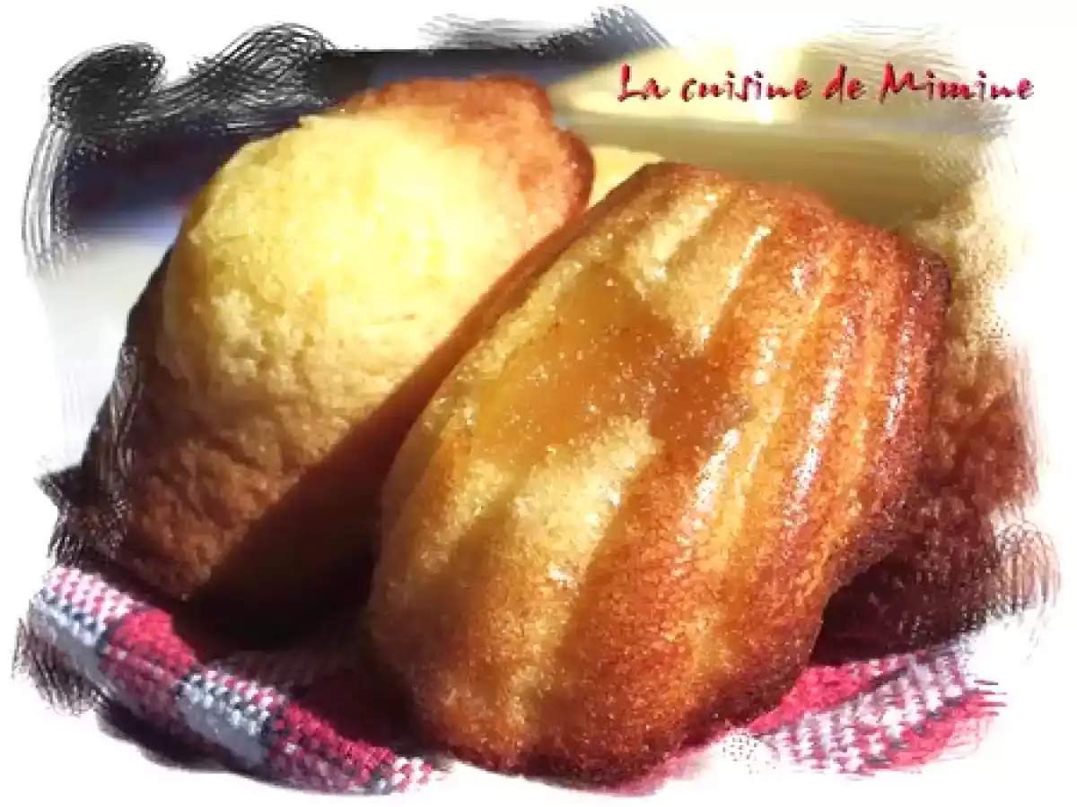 Traditionel revisité : Madeleines à bosses au miel et à l'ananas confit de P&P - photo 4