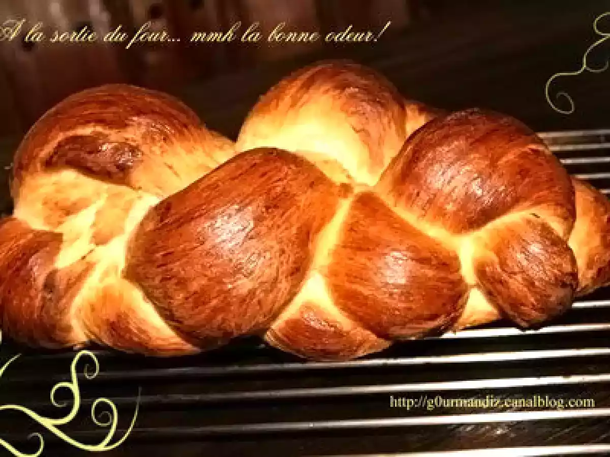 Tresse au beurre recette de boulanger