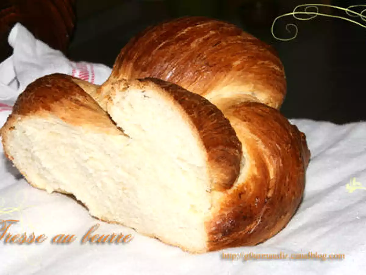 Tresse au beurre recette de boulanger - photo 2