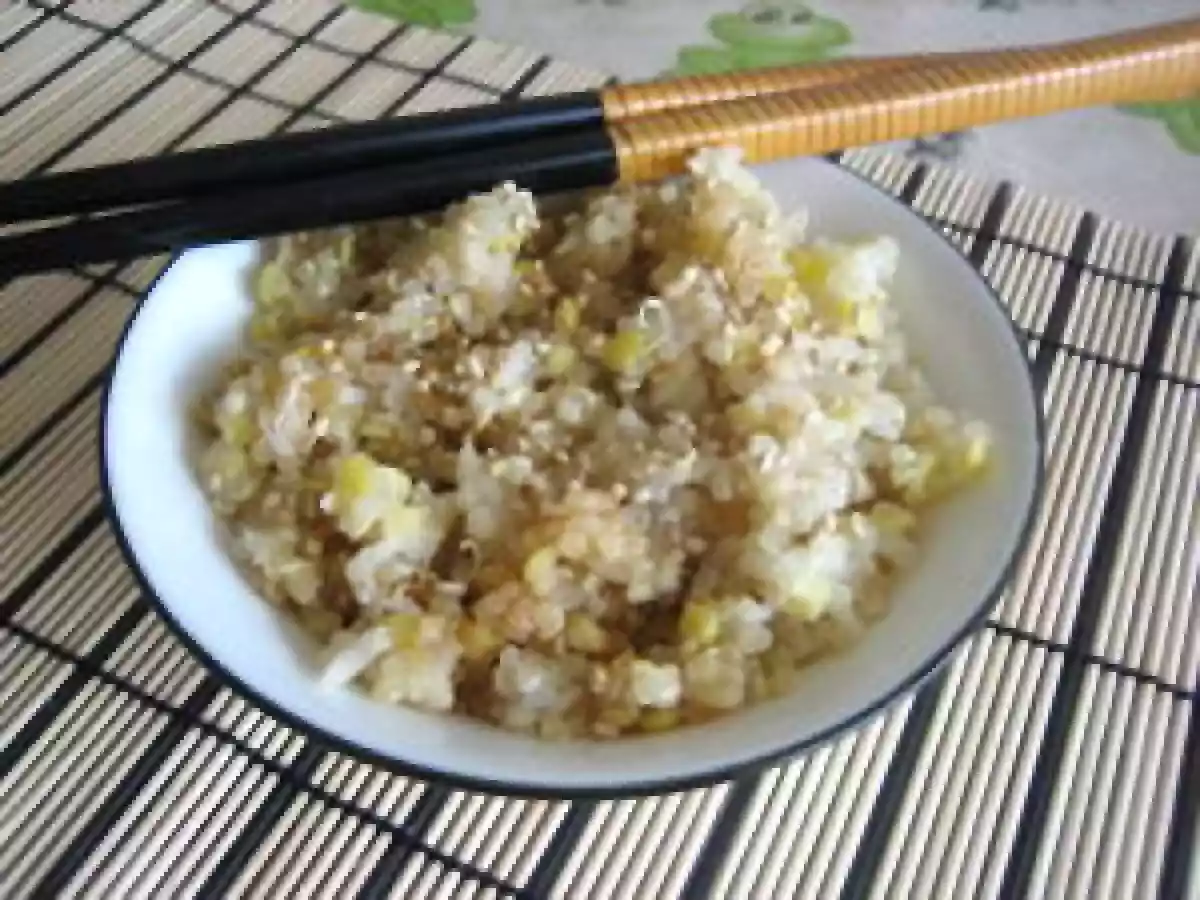 TRIO QUINOA, LENTILLES CORAIL, RIZ THAI (pour un plat végétarien complet) - photo 2