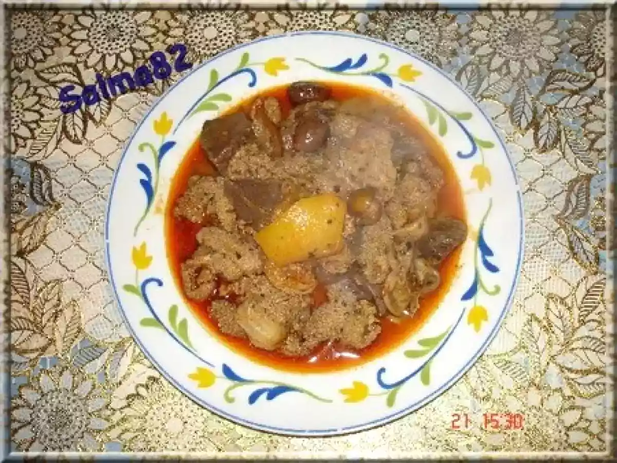 Tripes de mouton (Tkaliya)