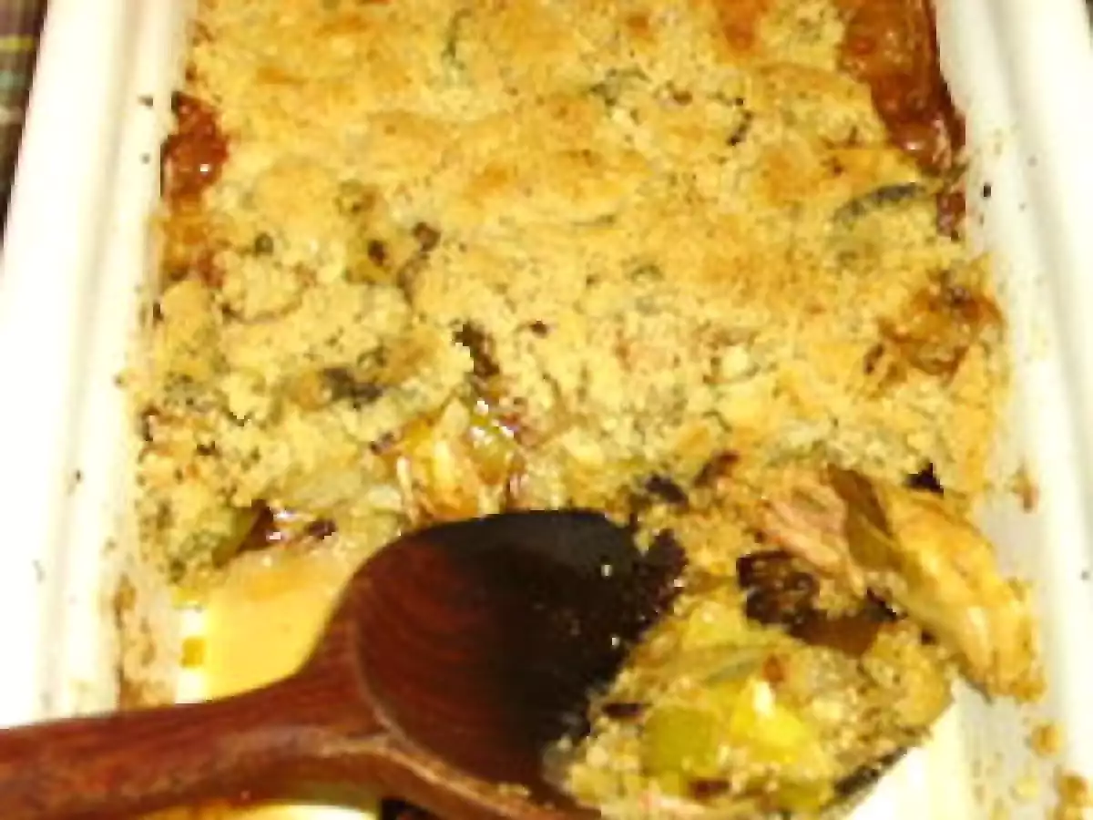 Un petit crumble salé, ca vous dit ??