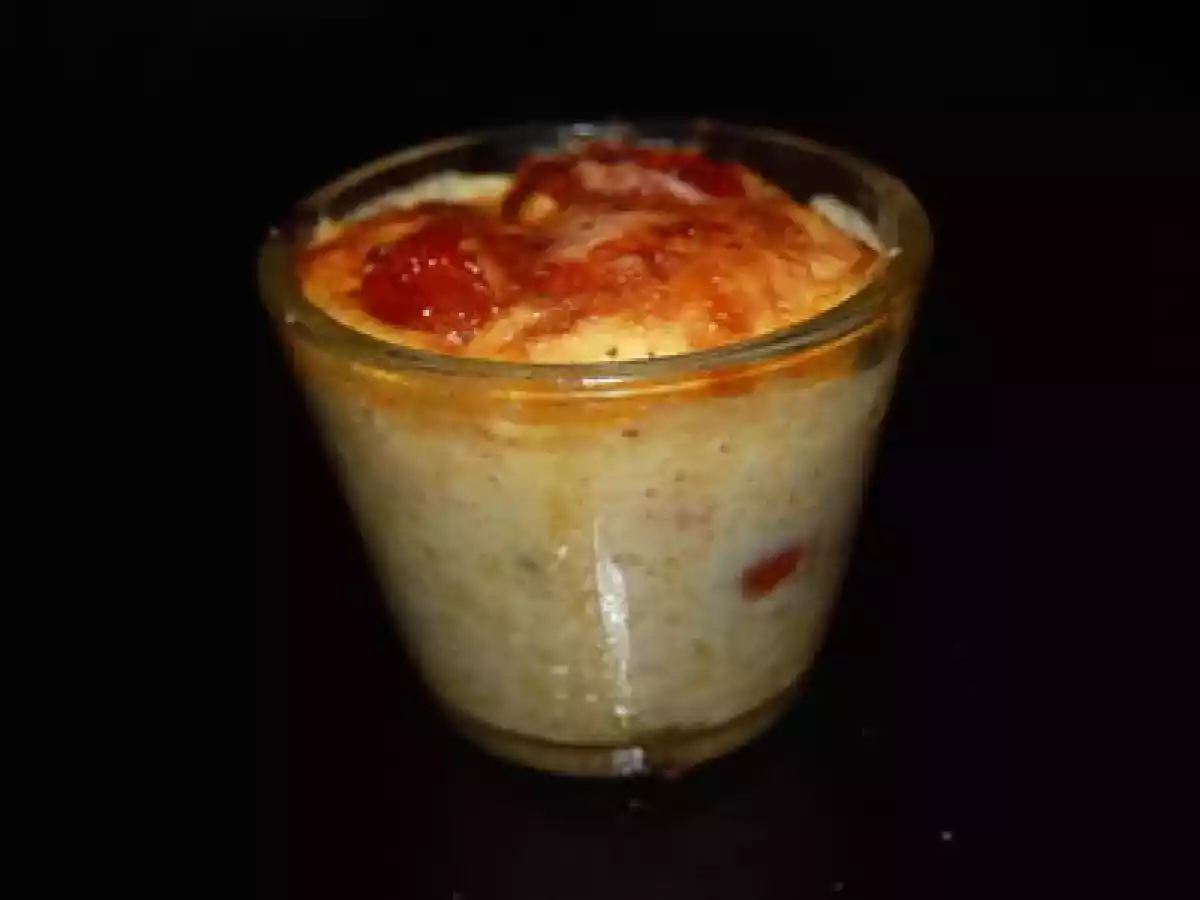 Une petite douceur salée: Petites crèmes Ricotta Comté Parmesan - photo 2