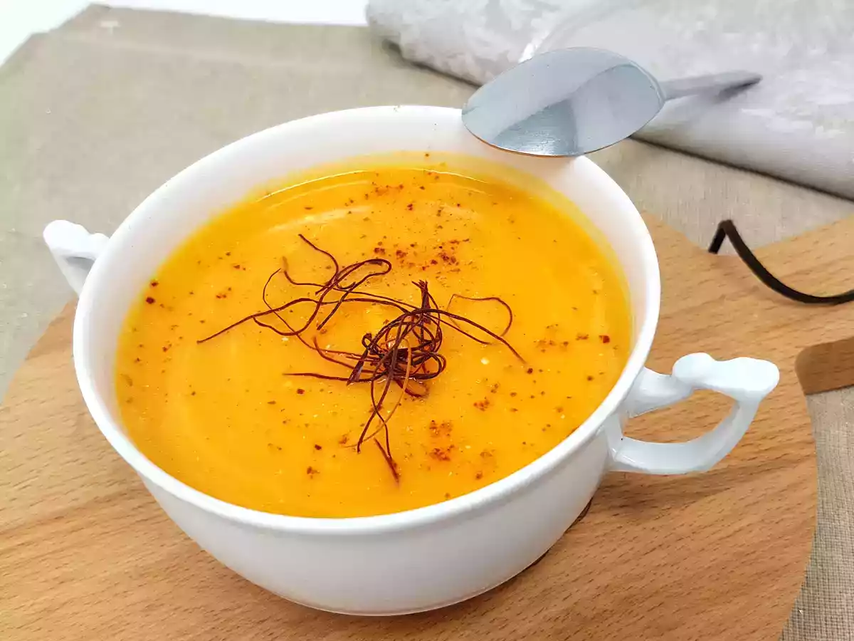 Velouté de butternut et carottes