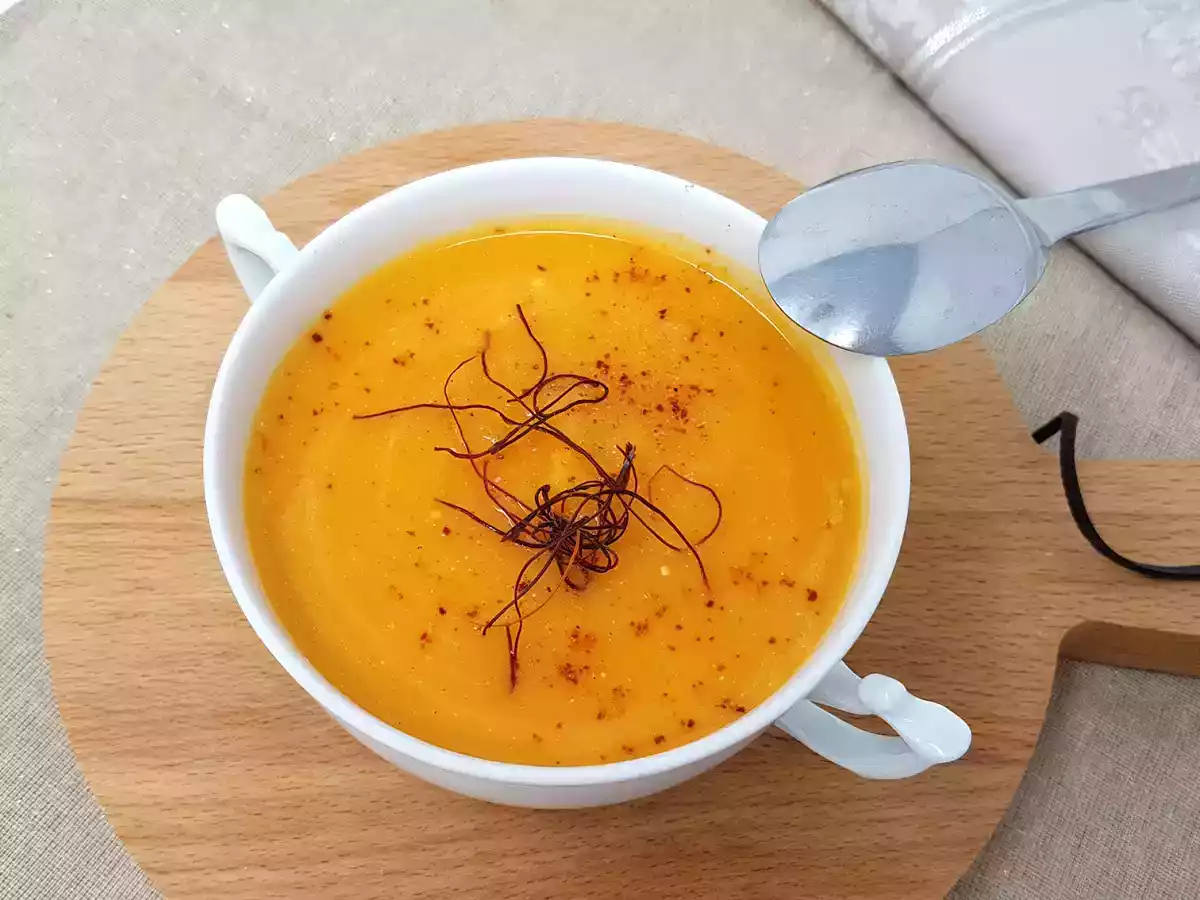 Velouté de butternut et carottes - photo 2