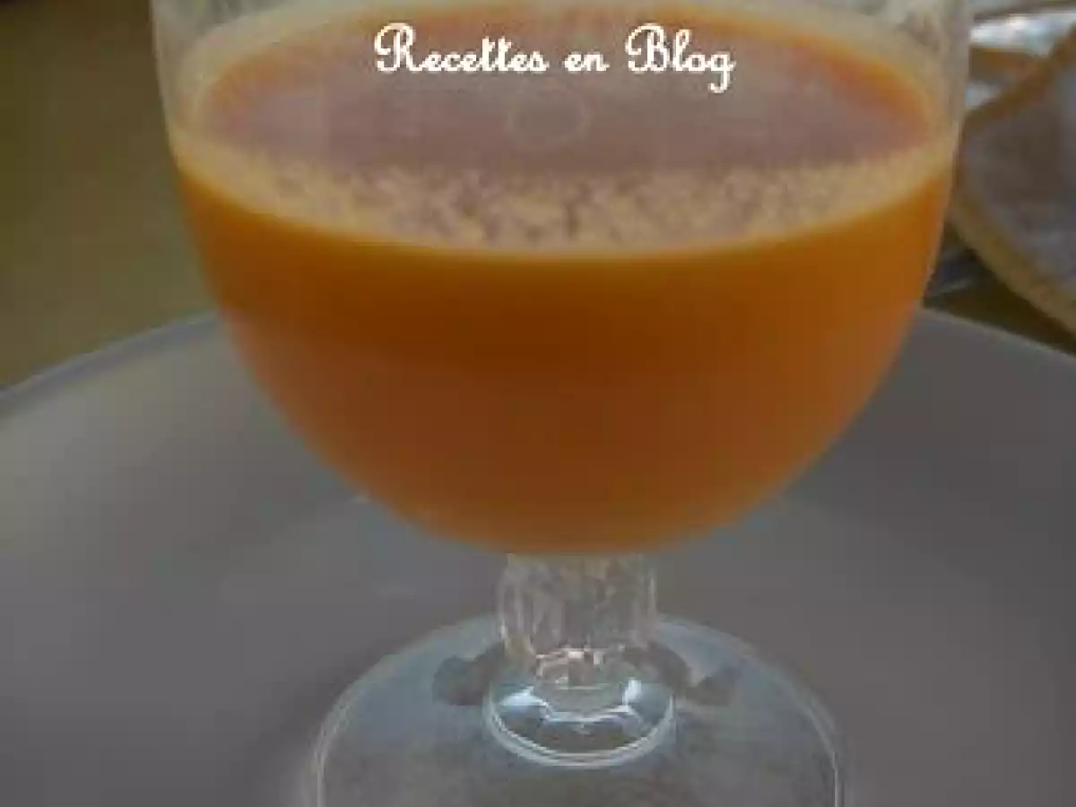 VELOUTE DE CAROTTES COCO EN VERRINE - photo 2