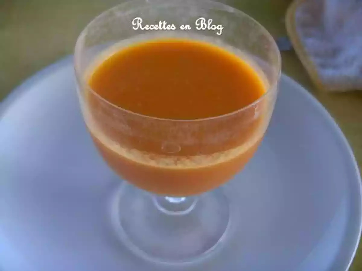 VELOUTE DE CAROTTES COCO EN VERRINE - photo 3