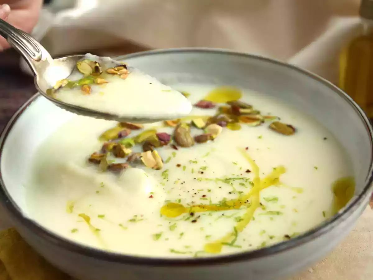 Velouté de chou fleur et pistaches - photo 4