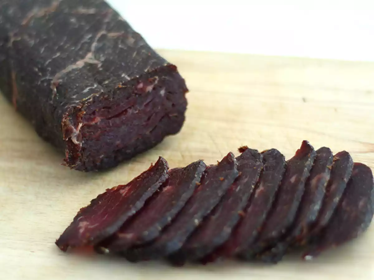 Viande des Grisons ou bœuf séché