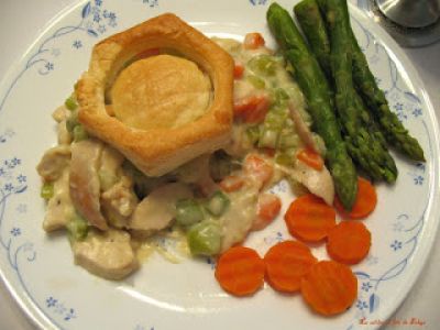 Vol Au Vent Au Poulet Un Bon Depanneur Recette Ptitchef