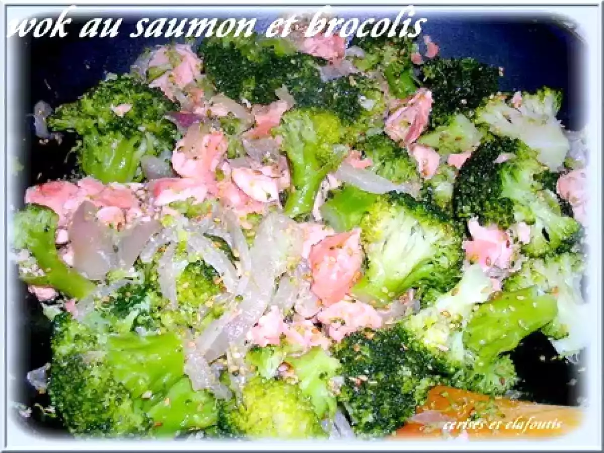 WOK AU SAUMON ET BROCOLIS - photo 2