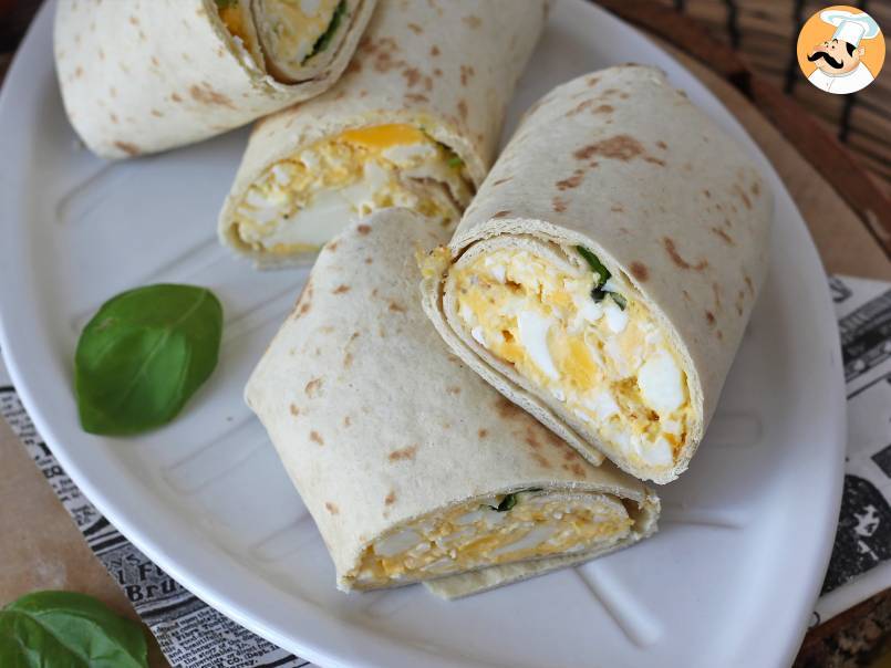 Wrap moelleux et super protéiné aux œufs et à la feta - photo 2