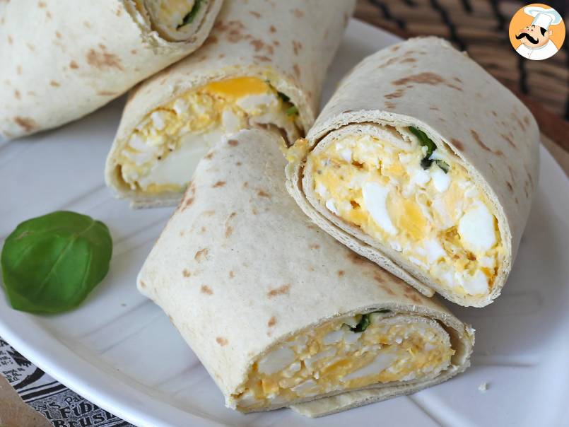 Wrap moelleux et super protéiné aux œufs et à la feta - photo 4