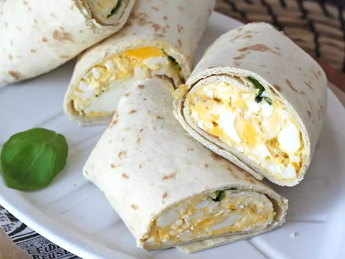 Wrap moelleux et super protéiné aux œufs et à la feta - photo 4