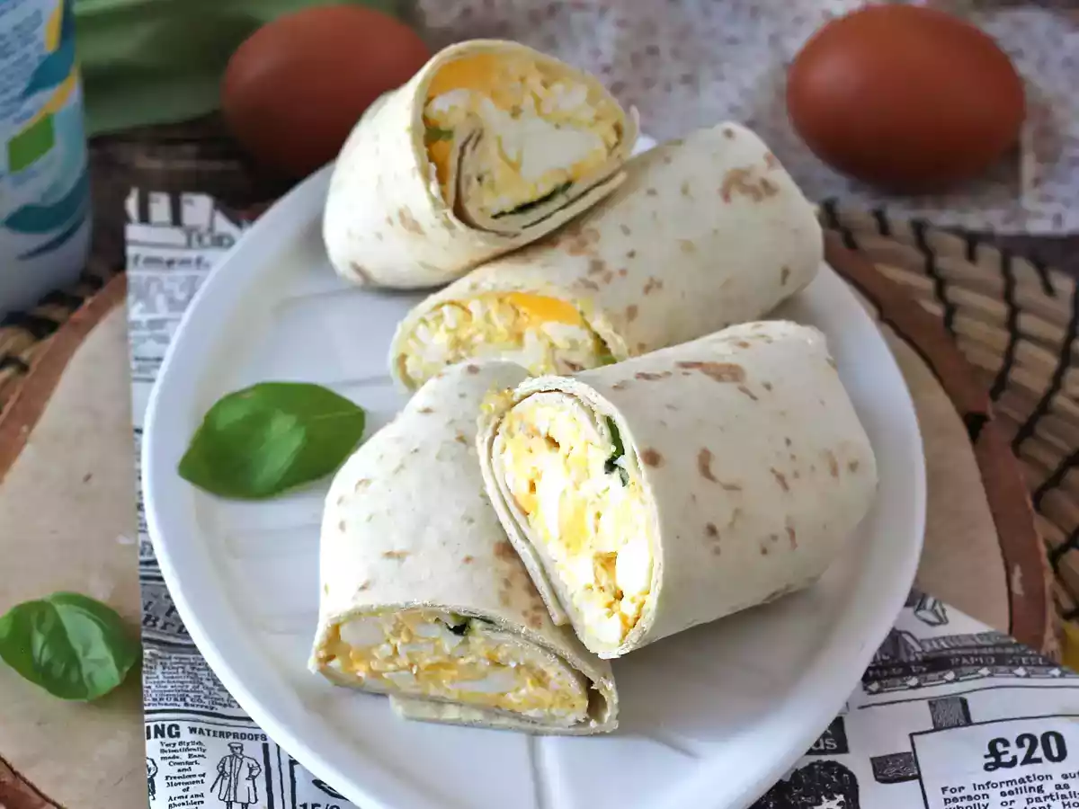 Wrap moelleux et super protéiné aux œufs et à la feta - photo 5