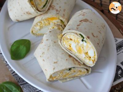 Wrap moelleux et super protéiné aux œufs et à la feta - photo 2