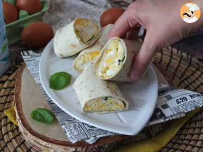 Wrap moelleux et super protéiné aux œufs et à la feta - photo 3