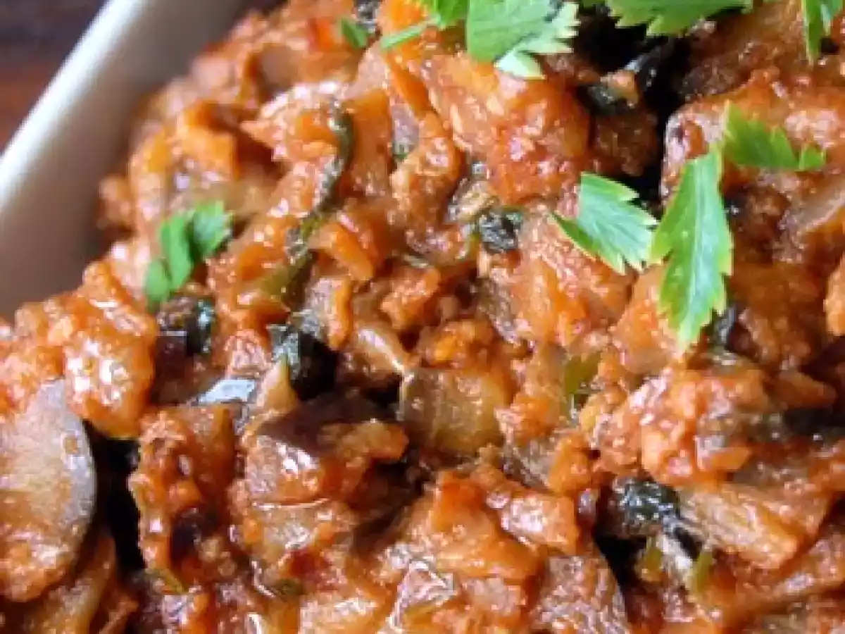 Zaalouk d'aubergines - Sortie d'Esprit Métis numéro 2!